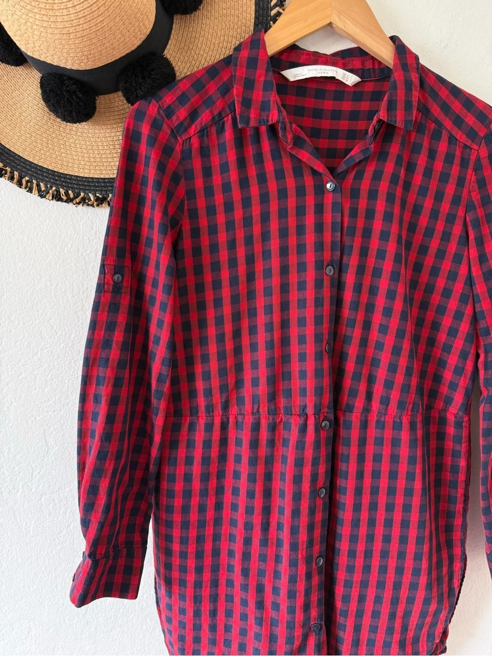 Zara buffalo plaid
